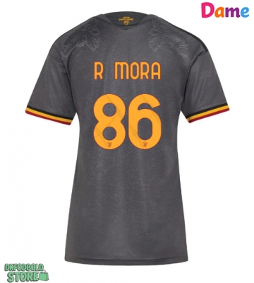 AS Roma Rodrigo Mora #86 Replika Tredjetrøje Dame 2026-27 Kortærmet